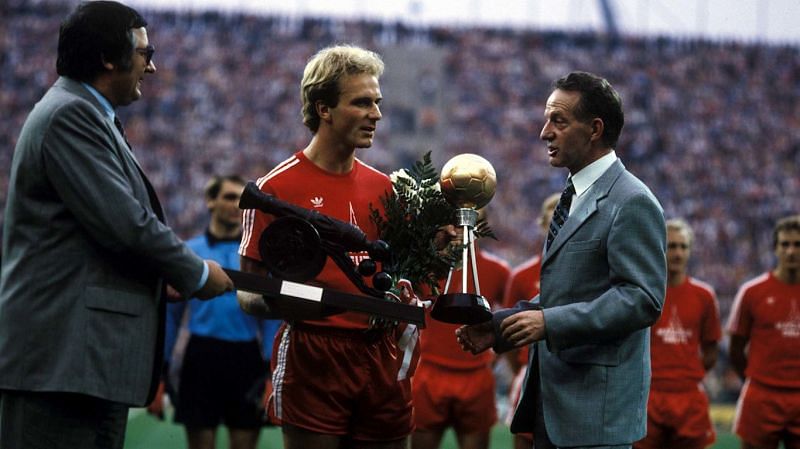 Karl-Heinz Rummenigge is the first and only German player to win the Ballon d'Or award in consecutive years.